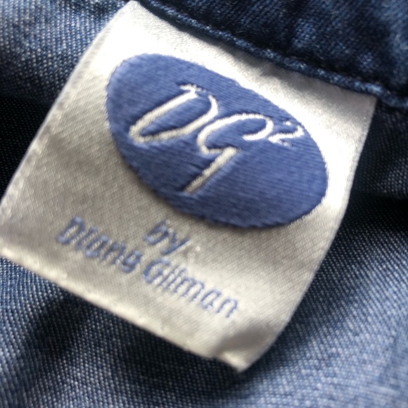 Womens Denim top or jacket with faded out bottom 2x - Picture 6 of 7